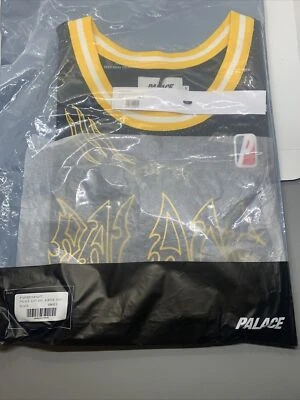 Palace Lotties Airtex Vest Small Black - Image 1 of 4