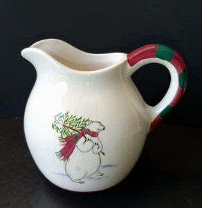 Jarra Pfaltzgraff Creamer 5" con oso polar - Imagen 1 de 17