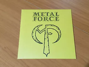 Metal Force--Rare 80's Italian Heavy Metal - Limited/Numbered With Patch And More - Bild 1 von 8