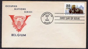 1995 WWII Refugees 50th (Scott 2981a) - Latter Day USE Unknown 914 FDC MY211 - Picture 1 of 1