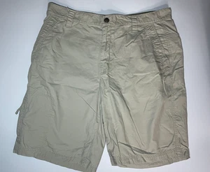 Columbia Herren 100% Baumwolle Cargo Shorts W36" Stone Beige Wandern Hiking Outdoor - Bild 1 von 14