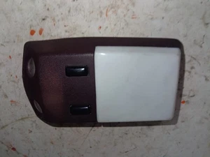 1984-1996 Jeep Cherokee XJ Cordovan Red 2 Button Dome Light Map Light OEM Used - Picture 1 of 7