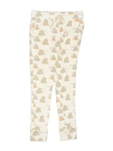 Kate Quinn Organics Girls Ivory Khakis 9 - Picture 1 of 2