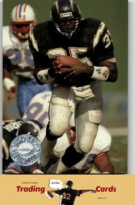 1991 Pro Set Platinum #102 Marion Butts San Diego Chargers Football Card NM - Image 1 of 2