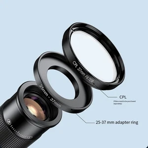 Kit Macro et Téléobjectif pour Smartphones pour Prise de vue de qualité Profe - Photo 1 sur 12