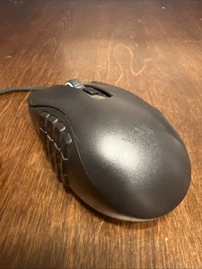 Razer Naga X Wired MMO Gaming Mouse RZ01-0359 FREE SHIP TESTED - Photo 1/8