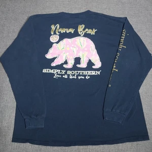 Simply Souther Langarm T-Shirt "Mama Bär" XL dunkelblau - Bild 1 von 9