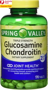 Spring Valley - Glucosamine Chondroitin, Triple Strength, 340 Tablets, Twin Pack - Picture 1 of 12