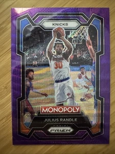 B1G1 35% Off • Julius Randle Purple Prizm • 2023-24 Panini Monopoly #58 - Picture 1 of 2