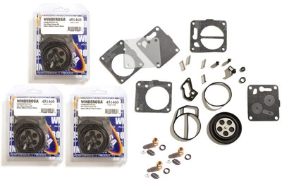 Kit de reconstrucción de carburador triple carburador Yamaha XL1200 1998 con asientos de aguja Foto 1 de 2