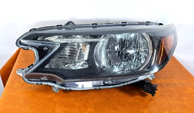 Faro halógeno del lado del conductor izquierdo Honda CRV CR-V 2012 2013 2014 FABRICANTE ORIGINAL USADO #A Foto 1 de 4