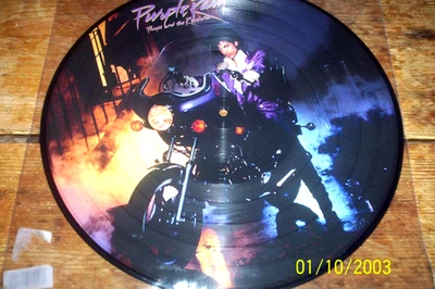 PRINCE And The Revolution PURPLE RAIN limited edition picture disc VINYL LP NM- - Image 1 of 2