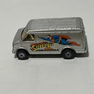 Vtg Superman Diecast Van 1978 Supervan Corgi Juniors U.S. Made in Britain DC Car - Picture 1 of 4