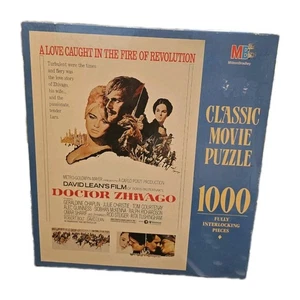 New In Box Doctor Zhivago Milton Bradley Movie Puzzle 1990 4158-3 23"x 35" 1000 - Picture 1 of 8