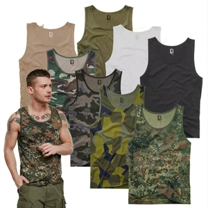 CAMISETA BRANDIT TANK TOP TARN MILITAR ANGELN JAGEN GOTCHA PAINTBALL AIRSOFT BW - Imagen 1 de 8