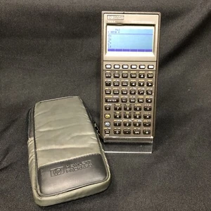 Calculadora gráfica Hewlett Packard HP 48SX de colección con estuche blando probada ¡funciona! - Imagen 1 de 14