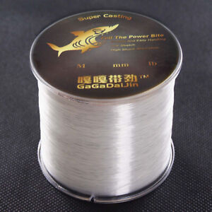 160 m ~ 1860 m 12 lb ~ 100 lb ligne de pêche monofilament transparent nylon mono super résistant