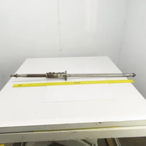 Mazak V-414 Mazatrol Ball Screw & Nut Assembly 52-3/4" OAL 24.5" Travel 36mm OD - Picture 1 of 15