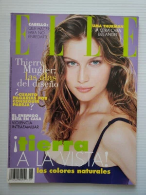 1997 ELLE Mexico Magazine LAETITIA CASTA Diana Gartner Laura Ponte Liisa Winkler - Image 1 of 4