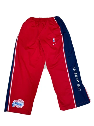 VTG 90s Nike Rewind 1983 Los Angeles Clippers Warmup Shooting Snap Pants 83 XL Cover