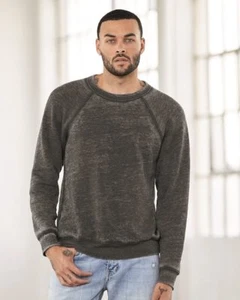 Bella + Canvas Unisex Schwamm Vlies Rundhalsausschnitt Sweatshirt 3901 - Bild 1 von 60