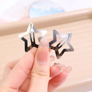 1Pc Women Star Hair Clip Hairpin Barrette Stick Bobby Pin Metal Snap Side Cli ~ - Picture 1 of 16
