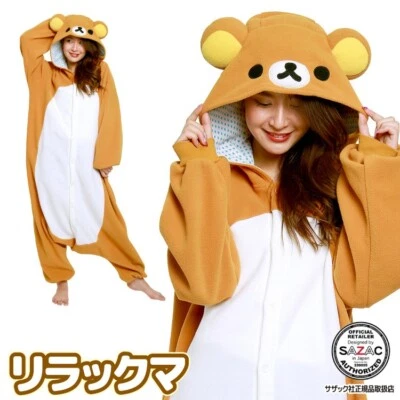 Disfraz Sazac Rilakkuma Juegos con disfraces Kigurumi Fiesta Japón Halloween Foto 1 de 4