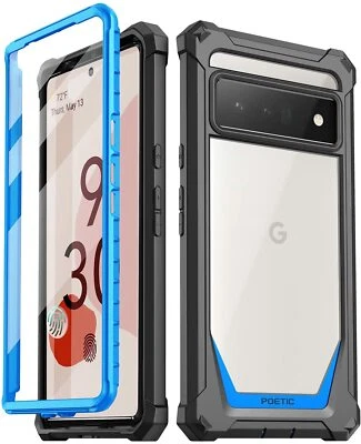 For Google Pixel 6 PRO 5G /Pixel 6 5G Case Poetic Hybrid Shockproof Bumper Cover - Image 1 of 4