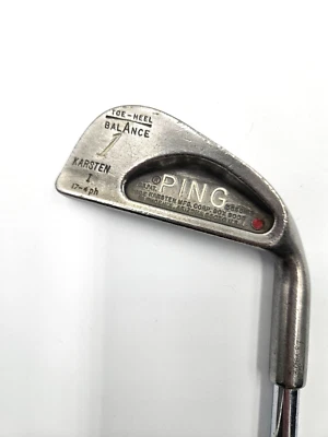 Ping Karsten 1 Iron, Steel Shaft, Red Dot - Image 1 of 4