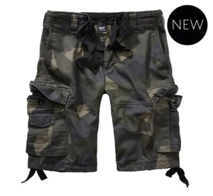 Brandit Bermuda Shorts Men Vintage Classic Shorts M90 Darkcamo - Picture 1 of 12