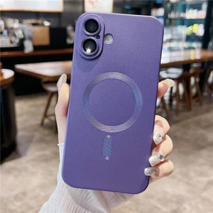 Case For Apple iPhone 16 15 14 13 12 Pro Max Shockproof Magnetic Cover Silicone - Picture 1 of 22