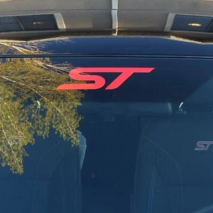 Calcomanías emblemas 5" de alto x 12" de ancho ST para Ford Focus Fiesta ECOBEAST ECOBOOST - Imagen 1 de 4