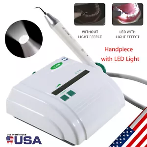 Escalador ultrasónico dental + pieza de mano LED + 5 * puntas aptas para pájaro carpintero EMS Cavitron - Imagen 1 de 21