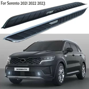 2 PIEZAS Se adapta a KIA Sorento 2021-2023 estribo lateral barra Nerf escalera lateral - Imagen 1 de 5