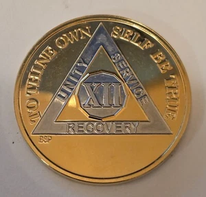 AA COIN - 12 YEAR, Gold / Silver - Picture 1 of 2