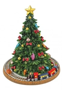 Spieluhr CM.18,5 H Mechanisch Baum Weihnachtsbaum Mit Zug Melodie O Baum 56047 - Picture 1 of 5