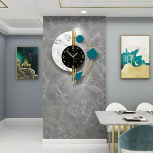 Modern Nordic Large Wall Clock 3D Creative Clock Wall Living Room Home Art Decor - Picture 1 of 10