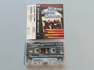 HEAVY SUPERGROUPS - Four Of The Best " Sampler ", MC tape Kassette - Picture 1 of 2