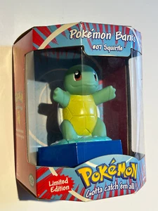 Pokémon SQUIRTLE #07 Edición Limitada Banco Vintage 1998 Nintendo NUEVO EN CAJA - Imagen 1 de 3