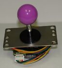 Japan Sanwa Joystick Violet Ball Top & 5 Pin Harness Arcade Parts Jlf-Tp-8Yt