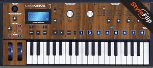 Sintetizador Novation MiniNova | Madera 2 | Calcomanía protectora | StyleFlip Skins - Imagen 1 de 1