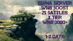 World of Tanks I 25 SCHLACHTEN I WN8 3000+ I 1-2 TAGE I WOT - Bild 1 von 1