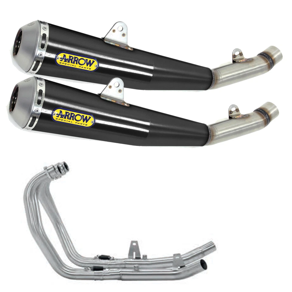 Impianto completo HONDA CB 1100 EX / RS 2019 2020 ARROW Nichrom Nero PRO-RACING