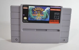 Lagoon Super Nintendo Snes Ntsc genuine original (USA Vidéo Game) save ok - Picture 1 of 7