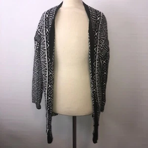 Old Navy Black & White Cardigan Sweater Top ((size XS)) - Picture 1 of 5