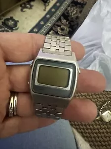Rare Vintage Seiko Chronograph LCD Digital watch Japan A229 5010A Non Tested - Picture 1 of 3