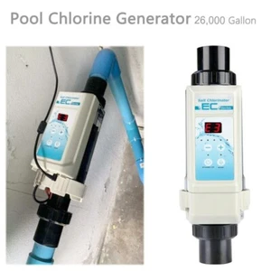US Ec20 Salt Water Pool Chlorine Generator System Chlorinator ≤ 26K gal 2022 - Picture 1 of 13