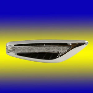 Marcador lateral universal led GUARDABARROS VENTILACIÓN INTERMITENTE LUZ LÁMPARA BLANCO Y AZUL - Imagen 1 de 6