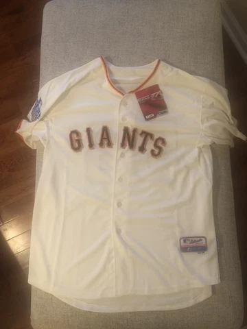 NWT Mens San Francisco Giants Tim Lincecum 55 Jersey Sz 56 2010 World series Cover