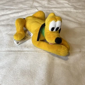 Disney Collection Stuffed Animal Pluto Dog Yellow Plush Toy 7.5" Long 6" Wide - Picture 1 of 7